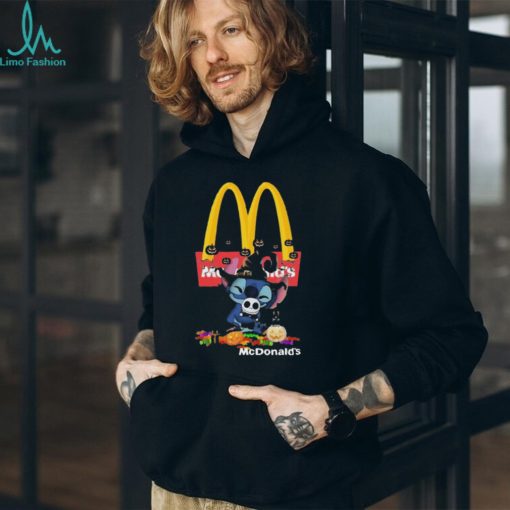 Awesome Pumpkin Stitch Mcdonalds halloween T Shirt