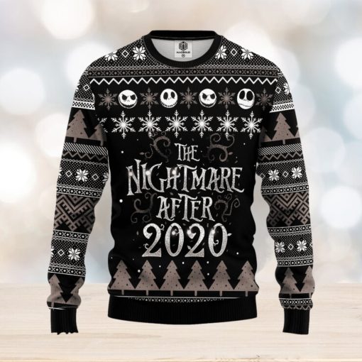 B&W Nightmare Before 2023 Ugly Christmas Sweater Amazing Gift Christmas Gift For Men And Women