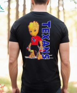 Baby Groot Houston Texans Logo Shirt, hoodie, sweater, long sleeve and tank top Baby Groot Houston Texans Logo Shirt