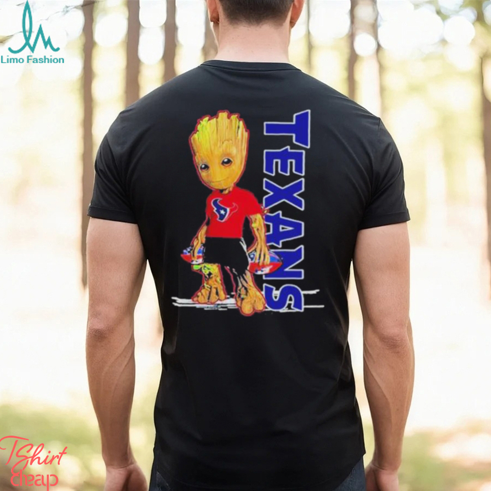 Baby Groot Houston Texans Logo Shirt Baby Groot Houston Texans Logo Shirt