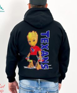 Baby Groot Houston Texans Logo Shirt, hoodie, sweater, long sleeve and tank top Baby Groot Houston Texans Logo Shirt
