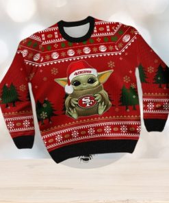 San Francisco 49ers Baby Yoda Star Wars Mandalorian Football Fan T