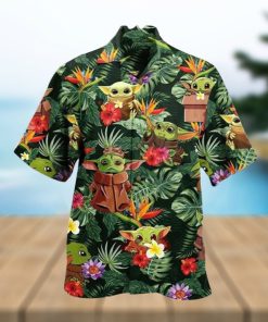 Baby Yoda Star Wars Trendy Hawaiian Shirt Perfect Gifts For Your Loved Ones