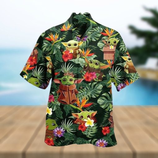 Baby Yoda Star Wars Trendy Hawaiian Shirt Perfect Gifts For Your Loved Ones