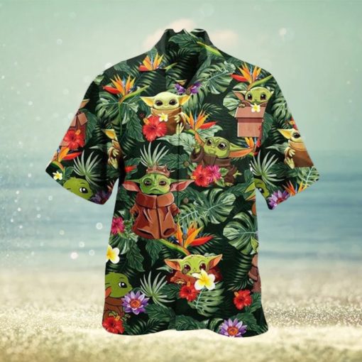 Baby Yoda Star Wars Trendy Hawaiian Shirt Perfect Gifts For Your Loved Ones