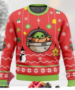 Baby Yoda Ugly Sweater Christmas Style Gift For Men And Women