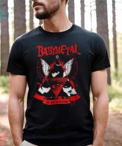 Babymetal Metal Band May Revolution Short Sleeve T Shirt, Babymetal Fan Shirt, Kawaii Metal Band J Pop Tee