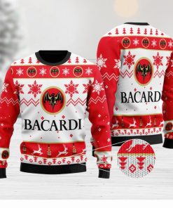 Bacardi Knitted 3D Sweater Gift For Xmas