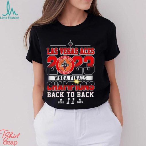 Back To Back 2022 2023 Las Vegas Aces 2023 WNBA Finals Champions shirt