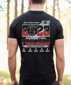 Original Back To Back To Back Penrith Panthers 2023 Nrl Grand Final  Premiers 1991 - 2023 T-shirt,Sweater, Hoodie, And Long Sleeved, Ladies,  Tank Top