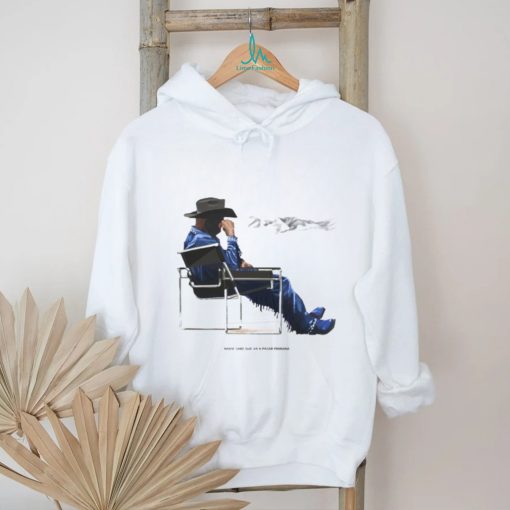 Bad Bunny Sitting Cowboy Shirt