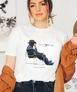 Bad Bunny Sitting Cowboy Shirt