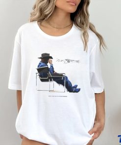 Bad Bunny Sitting Cowboy Shirt