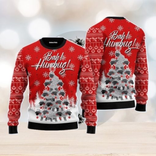 Bah Humbug Sheep Xmas Christmas Unisex Ugly Sweater