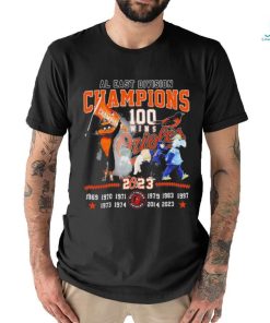 Baltimore Orioles 100 Wins AL East Division Champions 2023 Shirt