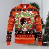 Custom Number And Name Born To Drink Fireball Whisky and Play Hockey Sweater Beer Lovers Cold For Fans Gift