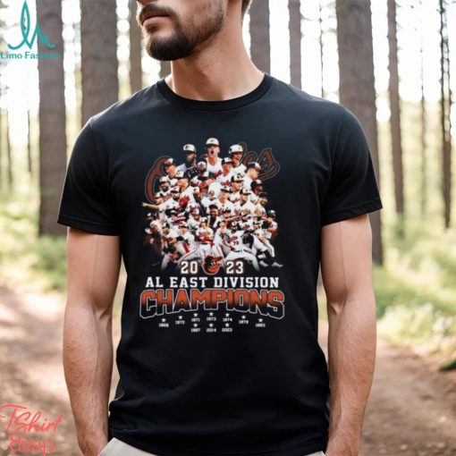 Baltimore Orioles 2023 AL East Division Unisex T Shirt