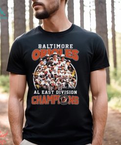 Baltimore Orioles AL East Division Champions Unisex T Shirt