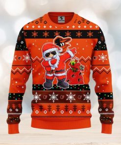 Baltimore Orioles Dabbing Santa Claus Christmas Ugly Sweater 3D Christmas Xmas Sweater