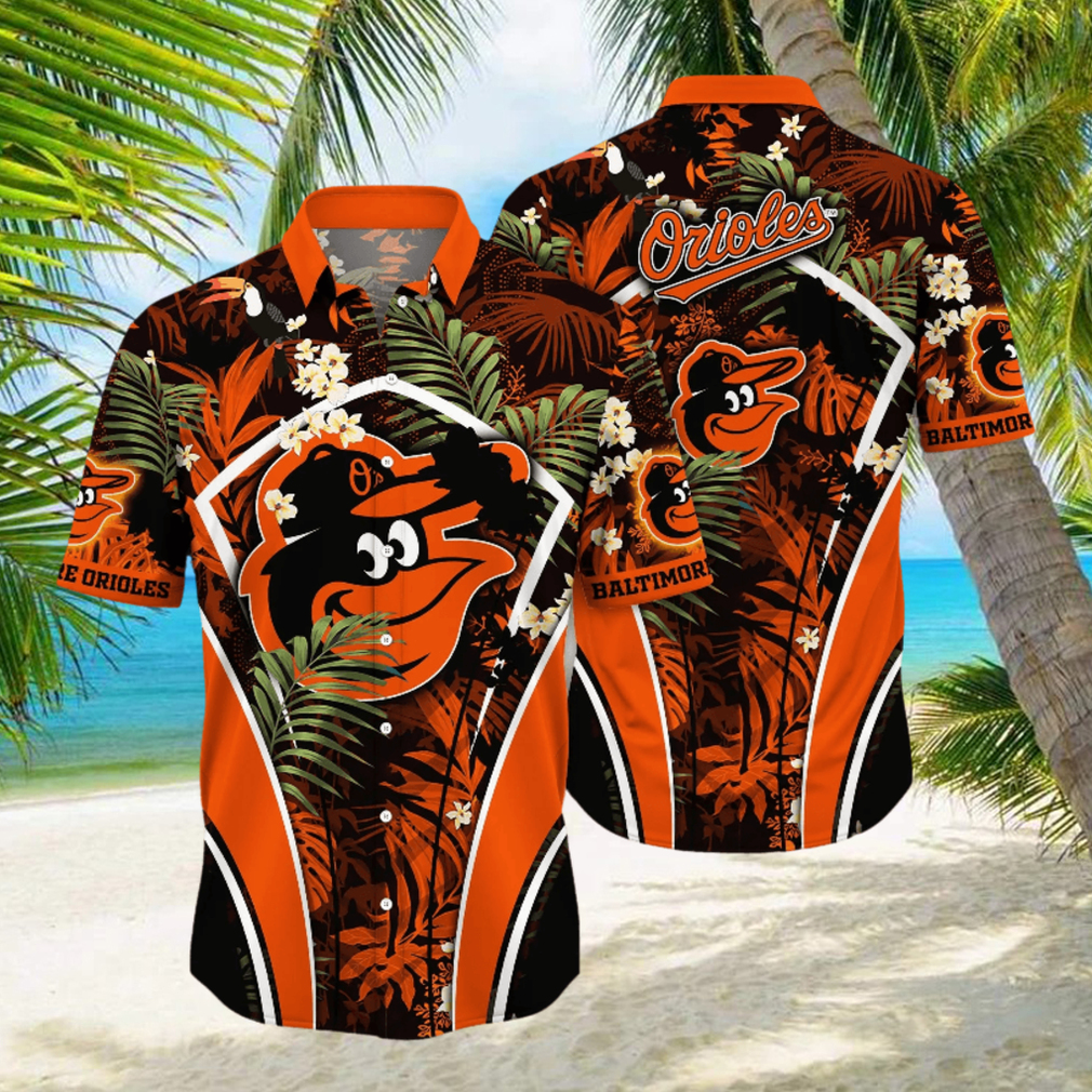 Baltimore Orioles MLB Hawaiian Shirt Evening Strolls Aloha Shirt - Limotees