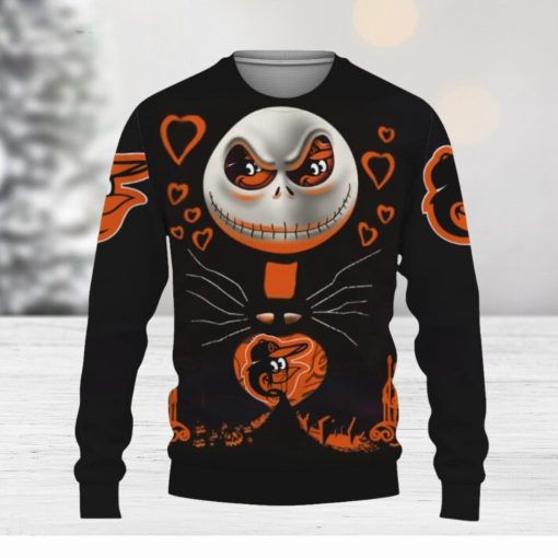 Baltimore Orioles Shop Champion Teamwear 2023 Ugly Christmas Sweater AOP Gift Holidays