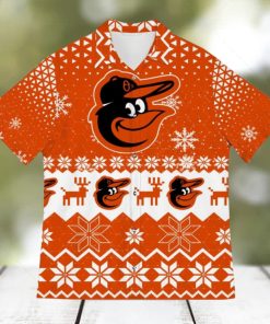 Baltimore Orioles Sports Football American Ugly Hawaiian Shirt Gift Christmas