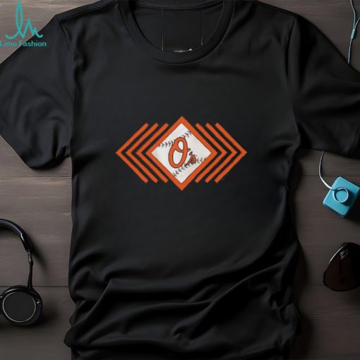 Baltimore Orioles Tiny Turnip Infant Prism Arrows Shirt