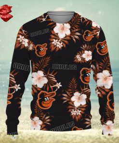 Baltimore Orioles Tropical Hawaii Sport Ugly Christmas Sweater Gift Holidays