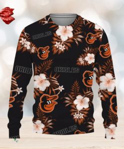 Baltimore Orioles Tropical Hawaii Sport Ugly Christmas Sweater Gift Holidays