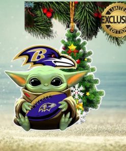 Baby Yoda Baltimore Ravens NFL Tumbler
