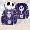 Detroit Lions NFL Football Team Santa Skulls Knitted Christmas Sweater AOP Holiday