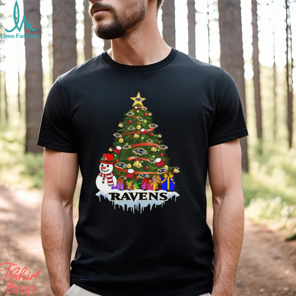 Baltimore Ravens Merry Christmas Nfl Football Sports Print Dark Front Shirt Baltimore Ravens Merry Christmas Nfl Football Sports Print Dark Front Shirt