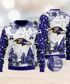 Baltimore Ravens Special Christmas Ugly Sweater Design Holiday Edition