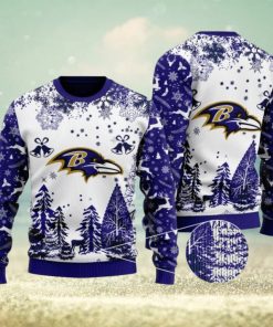 Baltimore Ravens Special Christmas Ugly Sweater Design Holiday Edition