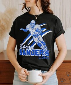Barry Sanders Detroit Lions football cartoon shirt