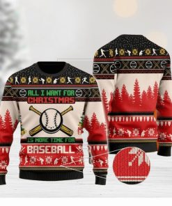 Baseball Ugly Christmas Sweater For Men & Women