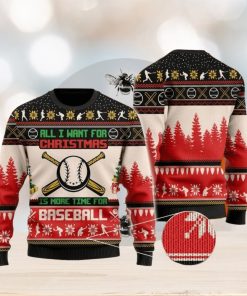 Baseball Ugly Christmas Sweater For Men & Women