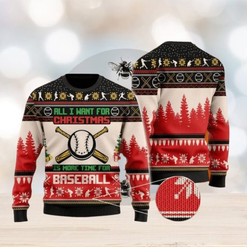 Baseball Ugly Christmas Sweater For Men & Women