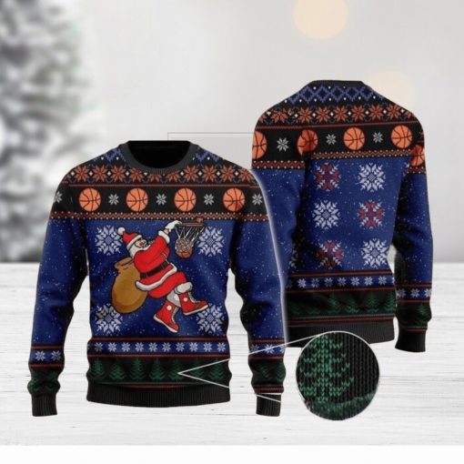 Basketball Ugly Christmas Sweater For Men & Women