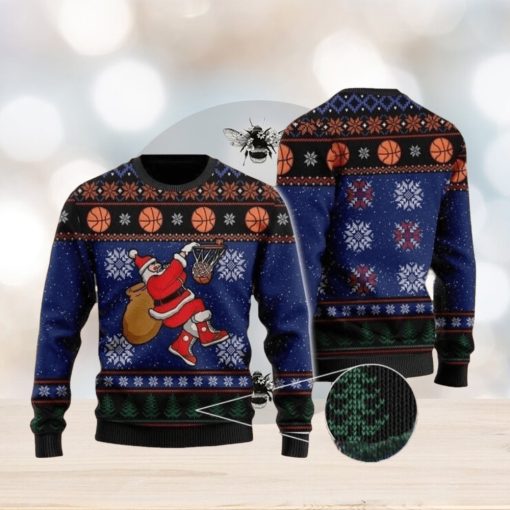 Basketball Ugly Christmas Sweater For Men & Women