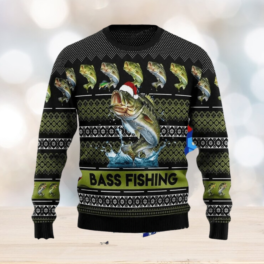 Bass Fishing Ugly Christmas Sweater Special Gift For Men Women - Limotees