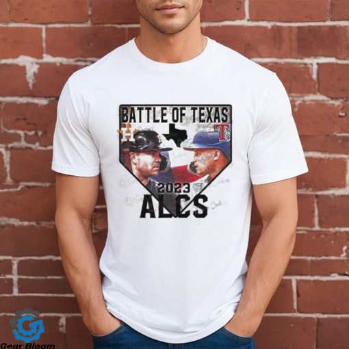 Battle of Texas 2023 ALCS Houston Astros Texas Rangers t shirt