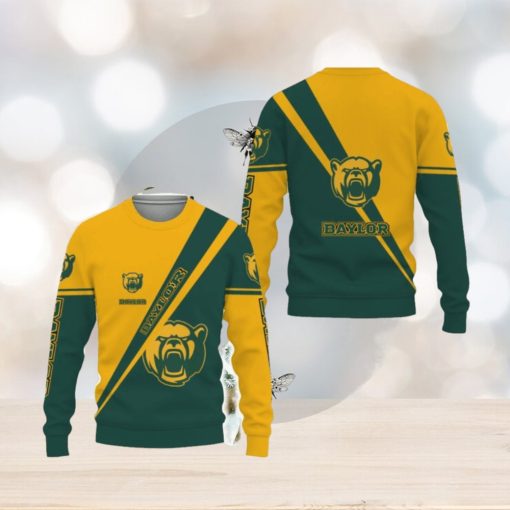 Baylor Bears Style Knitted Xmas Sweater For Fans