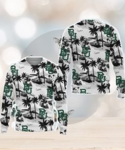 Baylor Bears Tropical Patterns Ugly Christmas Sweater