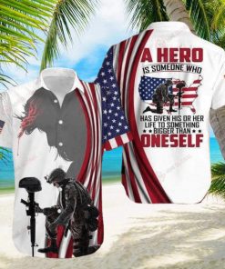 Beach Shirt Find Soldier A Hero Is Someone Who Has Gien His Or Her Life Hawaiian Aloha