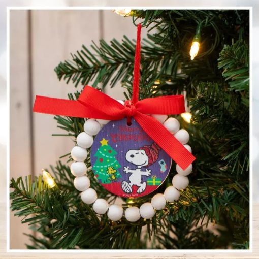 Beaded Snoopy Ornament