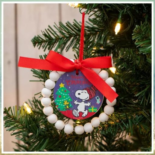 Beaded Snoopy Ornament