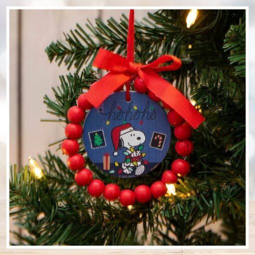 Beaded Snoopy Ornaments