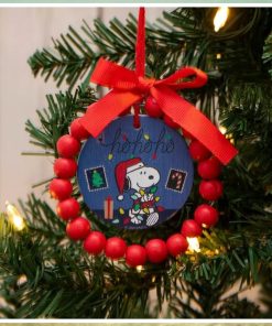 Beaded Snoopy Ornaments
