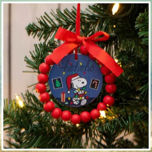 Beaded Snoopy Ornaments